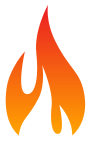 berkshire heating oil flame logo